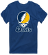 California Stealie Premium Unisex T-Shirt — Design: California Irvine University of — Navy