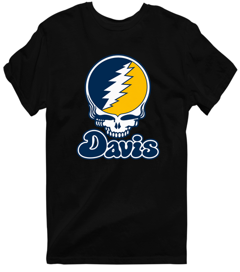 California Stealie Premium Unisex T-Shirt — Design: California Irvine University of — Black
