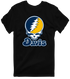 California Stealie Premium Unisex T-Shirt — Design: California Irvine University of — Black