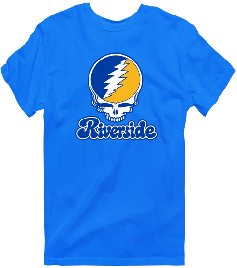 California Stealie Premium Unisex T-Shirt — Design: California Irvine University of — Royal