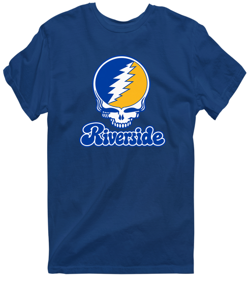 California Stealie Premium Unisex T-Shirt — Design: California Irvine University of — Navy