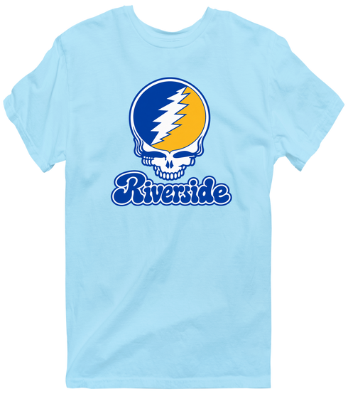 California Stealie Premium Unisex T-Shirt — Design: California Irvine University of — Light Blue