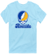 California Stealie Premium Unisex T-Shirt — Design: California Irvine University of — Light Blue