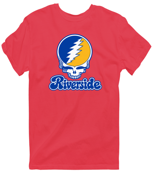 California Stealie Premium Unisex T-Shirt — Design: California Irvine University of — Heather Red