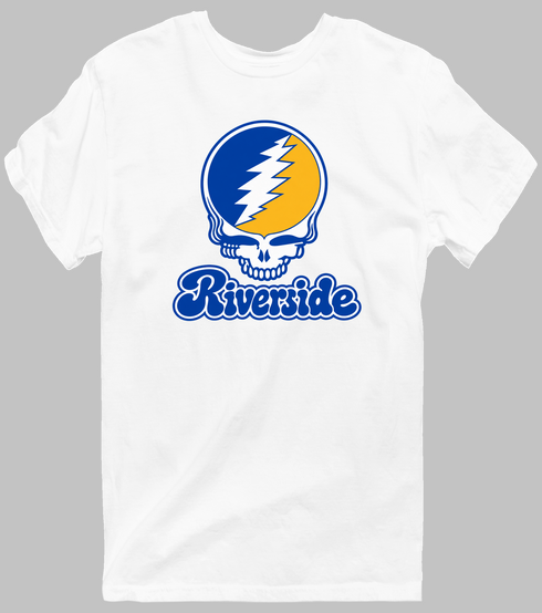 California Stealie Premium Unisex T-Shirt — Design: California Irvine University of — White