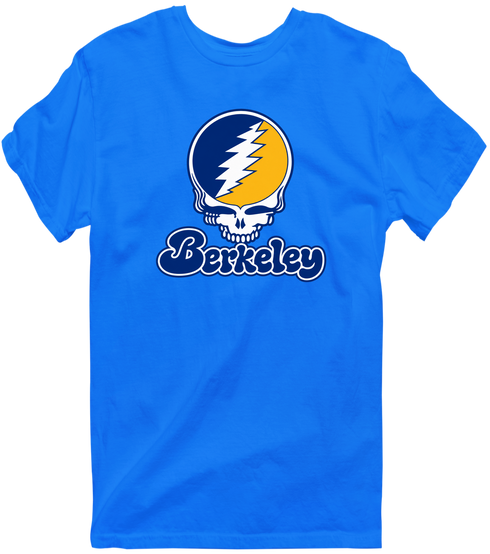 California Stealie Premium Unisex T-Shirt — Design: California Irvine University of — Royal