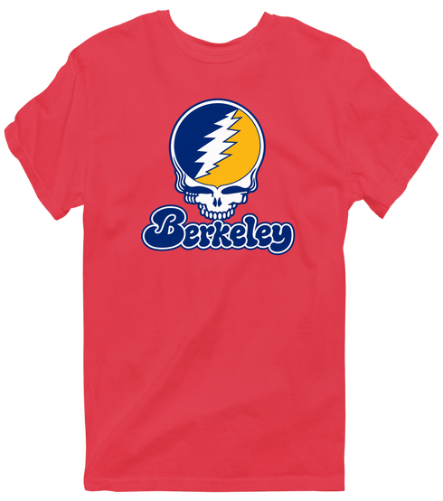 California Stealie Premium Unisex T-Shirt — Design: California Irvine University of — Heather Red
