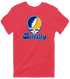 California Stealie Premium Unisex T-Shirt — Design: California Irvine University of — Heather Red