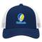 California Stealie Premium Unisex Trucker Cap — Design: California Irvine University of — Navy/White