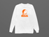 Tech Stealie Premium Unisex Long-Sleeve — Design: California Institute of Technology — White