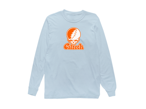 Tech Stealie Premium Unisex Long-Sleeve — Design: California Institute of Technology — Chambray