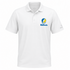 California Stealie Premium Unisex Polo — Design: California Irvine University of — White