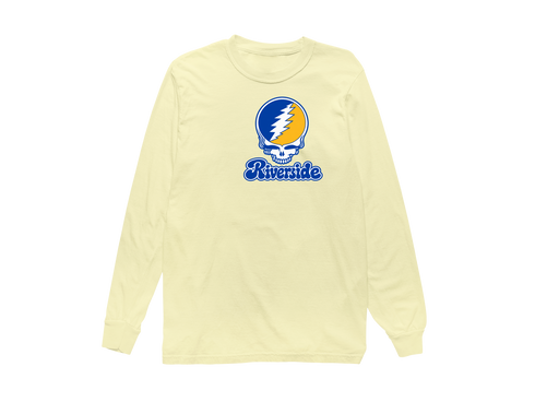 Riverside Stealie Premium Unisex Long-Sleeve — Design: California Riverside University of — Butter