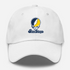 San Diego Stealie Premium Unisex Dad Hat — Design: California San Diego University of — White