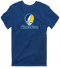 Santa Cruz Stealie Premium Unisex T-Shirt — Design: California Santa Cruz University of — Navy
