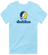 Santa Cruz Stealie Premium Unisex T-Shirt — Design: California Santa Cruz University of — Light Blue