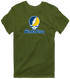 Santa Cruz Stealie Premium Unisex T-Shirt — Design: California Santa Cruz University of — Military Green