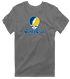 Santa Cruz Stealie Premium Unisex T-Shirt — Design: California Santa Cruz University of — Charcoal