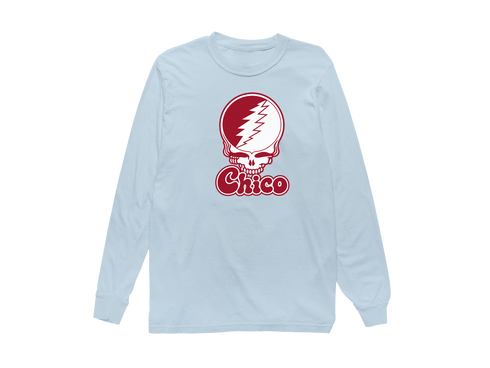 Chico Stealie Premium Unisex Long-Sleeve — Design: California State University Chico — Chambray
