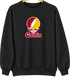 Calvin Stealie Premium Unisex Crewneck — Design: Calvin College — Black