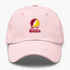 Calvin Stealie Premium Unisex Dad Hat — Design: Calvin College — Pink