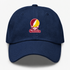 Calvin Stealie Premium Unisex Dad Hat — Design: Calvin College — Navy