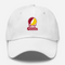 Calvin Stealie Premium Unisex Dad Hat — Design: Calvin College — White