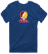 Calvin Stealie Premium Unisex T-Shirt — Design: Calvin College — Navy