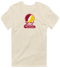 Calvin Stealie Premium Unisex T-Shirt — Design: Calvin College — Sand