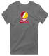 Calvin Stealie Premium Unisex T-Shirt — Design: Calvin College — Charcoal