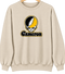 Cameron Stealie Premium Unisex Crewneck — Design: Cameron University — Sand
