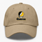 Cameron Stealie Premium Unisex Dad Hat — Design: Cameron University — Khaki