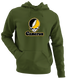 Cameron Stealie Premium Unisex Hoodie — Design: Cameron University — Military Green