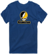 Cameron Stealie Premium Unisex T-Shirt — Design: Cameron University — Navy