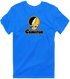 Cameron Stealie Premium Unisex T-Shirt — Design: Cameron University — Royal