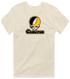 Cameron Stealie Premium Unisex T-Shirt — Design: Cameron University — Sand