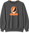 Campbell Stealie Premium Unisex Crewneck — Design: Campbell University — Dark Heather