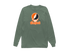 Campbell Stealie Premium Unisex Long-Sleeve — Design: Campbell University — Light Green