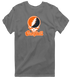 Campbell Stealie Premium Unisex T-Shirt — Design: Campbell University — Charcoal