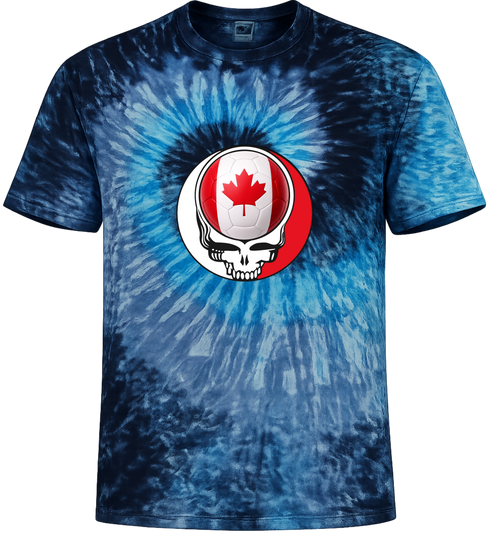 Canada FIFA World Cup Stealie Tie-Dye T-Shirt