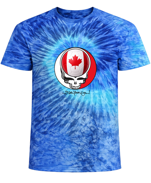Canada FIFA World Cup Stealie Tie-Dye T-Shirt