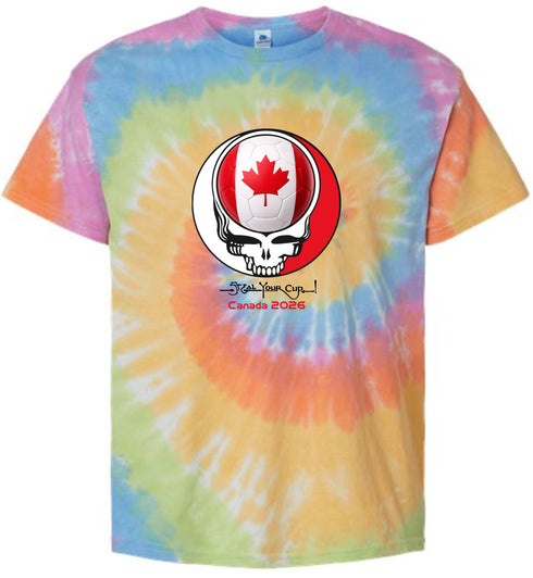 Canada FIFA World Cup Stealie Tie-Dye T-Shirt
