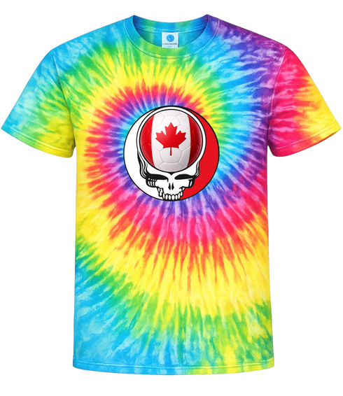 Canada FIFA World Cup Stealie Tie-Dye T-Shirt