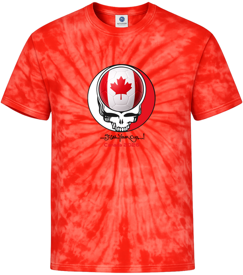 Canada FIFA World Cup Stealie Tie-Dye T-Shirt