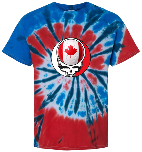 Canada FIFA World Cup Stealie Tie-Dye T-Shirt