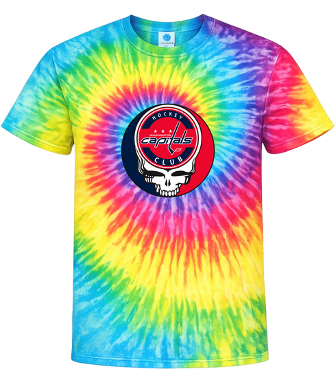 Washington Capitals Stealie Tie-Dye T-Shirt