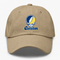 Carelton Stealie Premium Unisex Dad Hat — Design: Carleton (college/university unclear) — Khaki
