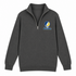 Carelton Stealie Premium Unisex Quarter-Zip — Design: Carleton (college/university unclear) — Charcoal