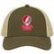 Carnegie Stealie Premium Unisex Trucker Cap — Design: Carnegie Mellon University — Moss/Khaki
