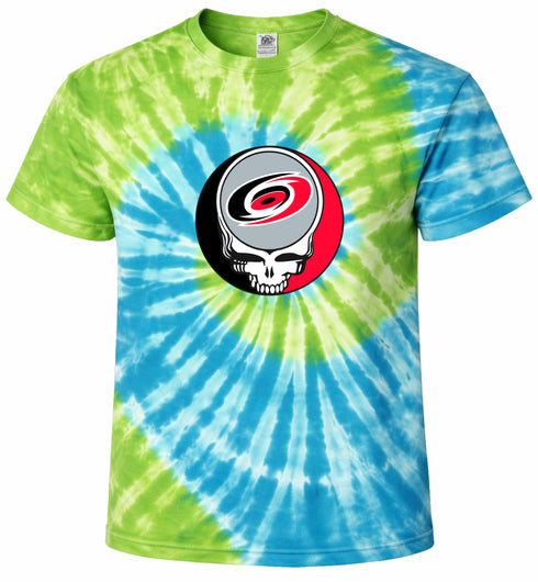 Carolina Hurricanes Stealie Tie-Dye T-Shirt